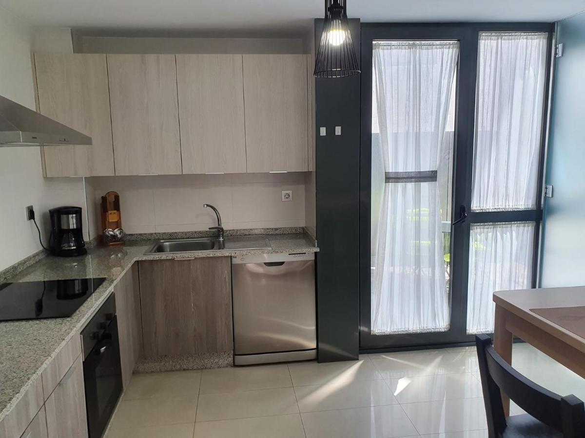 Apartamento Acogedor piso a estrenar en el centro de Pontevedra Exterior foto